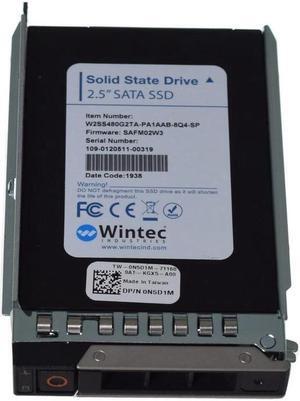Dell N5D1M 480 GB 2.5 Inches Internal Solid State Drive - 6 Gbps - SATA III - Wintec - W2SS480G2TA-PA1AAB