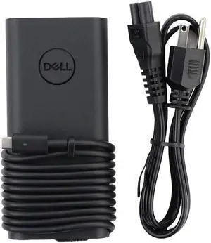Dell 93KG9 130 Watts V3 AC Adapter - Black - 20 Volts - 6.5 Ampere - 3-Prong - E5 Cord