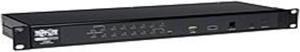 Tripp Lite by Eaton NetDirector 8-Port 1U Rack-Mount KVM Switch, TAA - 8 Computer(s) - 1 Local User(s) - 2048 x 1536USB - Rack-mountable - 1U - TAA Compliant