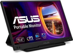Asus ZenScreen MB166C 90LM07D3-B01170 16 Inches FHD Portable USB LED Monitor - Black - IPS - 1920 x 1080 - 800:1 - 5 Milliseconds - 15.6 Inches Viewable