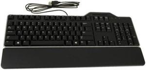 Dell XRD46 Wired USB Keyboard - Black - Smartcard Reader - Non Backlit - Qwerty - PC