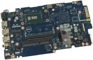 Dell FMCTC Laptop Motherboard - Intel Core i5-5200 CPU - Integrated Intel Graphics - Dual-Channel DDR3L SODIMM Compatible
