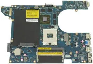 Dell 6D5DG Laptop Motherboard - Intel FCPGA988 Socket - Intel HM77 Express Chipset - AMD Radeon HD 7670M 1GB DDR3 Graphics - 2-slot DDR3 SO-DIMM Compatible