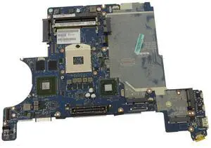 Dell 3MXTJ Laptop Motherboard - Intel FC-BGA1224 / FC-PGA988 Socket - Intel QM77 Chipset - Nvidia NVS 5200M 1 GB GDDR6 Discrete Graphics - 2 Slot DDR3 SO-DIMM Compatible