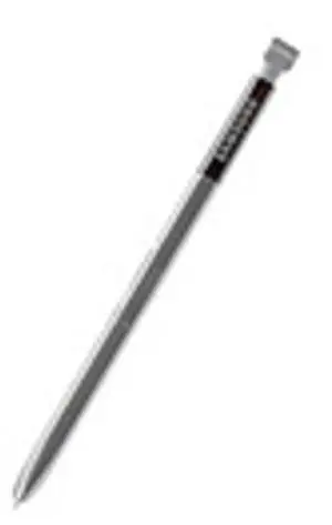 Samsung BA98-01689A Galaxy Stylus Pen - Hopper for Chromebook Plus Models - Silver