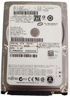 Dell NN841 80GB Internal Hard Disk Drive - 2.5-inch - 5400 RPM - SATA - 1.5 Gbps - 8MB Cache