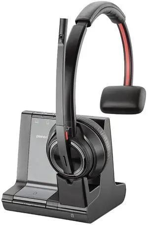 Plantronics 207322-01 Savi 8210M Wireless DECT Headset System