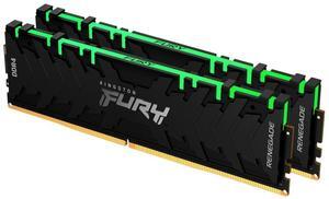 Kingston KF436C16RBAK2/16 16 GB Memory Modules - 2 x 8 GB - 1rx8 Fury Renegade Rgb DDR2 - 3600MHz -Cl16 1.35v 288-pin DIMM