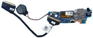 Dell 9GCP1 Laptop USB SD Card Reader Audio I/O Board With Cable