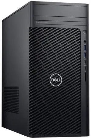 Dell Precision 3680 PVK5H Desktop Computer - Black - Intel Core i9-14900 14th Gen. vPro 2.0 GHz - 32 GB DDR5 - 512 GB NVMe Solid State Drive - NVIDIA RTX 2000 Ada 16 GB GDDR6 - Wi-Fi 6E AX211 - ...