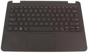 Dell 4T28H Laptop Keyboard Assembly - 81 Keys - Standard Non-Backlit - US English - QWERTY - Palmrest - Touchpad