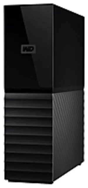 WD My Book 8 TB External Desktop Hard Drive - USB 3.0 - 256-bit Encryption - Black