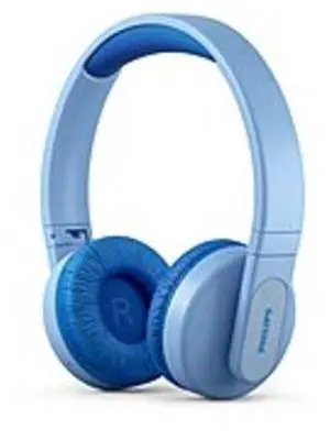Philips K4206 TAK4206BL/00 Kids Wireless Headphones with Safe Listening - Blue - On-ear - Headband
