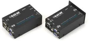 Black Box ServSwitch ACU5052A Wizard SRX KVM Extender - Dual VGA, USB 2.0, RS232, Audio, Dual-Access, CATx - TAA Compliant