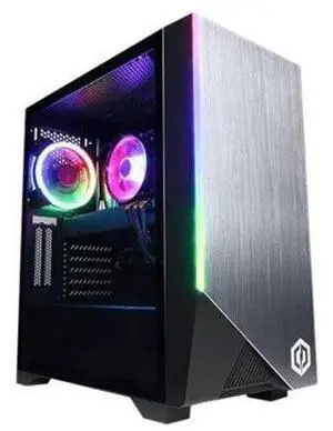 CyberPower GMA3300SAM Computer - Black - R7-5700G 3.8GHz - 16GB RAM - 1TB HDD - 512GB SSD - WiFi - Windows 11