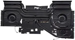 Dell RXVY2 Fan and Heatsink CPU/GPU Cooler Assembly - Black