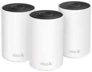 TP-Link DECO-AXE5300-3-PACK 6E Tri-Band Whole Home Mesh Wi-Fi System