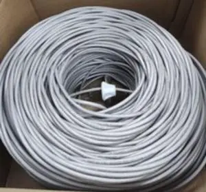 belkin A7L704-1000 1000 Feet Gigabit Fast Cat6 Solid Cable - Yellow - 24AWG - PVC