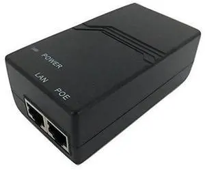 Ruckus 902-0162-US00 PoE Adapter With AC Power Cord - Black - 10/100/1000 Mbps - PoE Injector