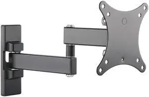 SIIG CE-MT1B12-S2 Articulating Monitor Wall Mount - Black - For 13 - 27 Inches LCD, TV