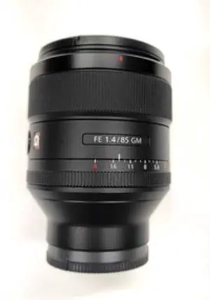Sony - 85 mm - f/1.4 - Fixed Focal Length Lens for Sony E - Designed for Camera - 77 mm Attachment - 0.12x Magnification - 4.2"Length - 3.5"Diameter