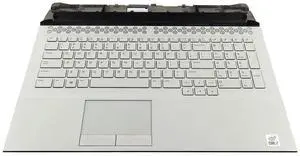 Dell 04XD4 (Dell AM2RE000611) Keyboard Palmrest Touchpad Assembly - Lunar Light - Bezel - C-shell Case - Keyboard / Touchpad Not Included - US-English Style