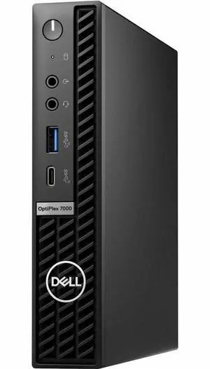 Dell Optiplex 7020 Plus H7C21 Micro Desktop Computer - Intel Core i5-14500 - 2.6 GHz - 16GB DDR5 - 256GB SSD - Wi-Fi - Window 11 Pro - Black