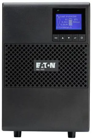 Eaton 9SX1500 9SX 120 Volts Tower UPS - 1500 VA - 1350 Watts - 6 x 5-15R - True Sine Wave