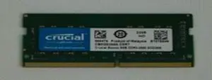 Crucial CB8GS2666.C8RT 8 GB Laptop Memory Module - DDR4 - 2666 MHz - 1.2 Volts - CL19 - SO-DIMM