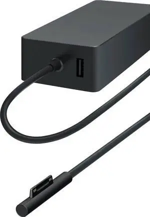 Microsoft M1123226-005 65-Watts Power Adapter - 15 Volts - 4 Amps - 5.6 Feet - Black