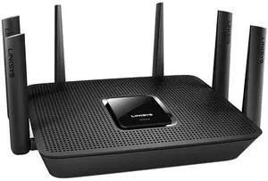 Linksys Max-Stream EA9300 IEEE 802.11ac Ethernet Wireless Router - 2.40 GHz ISM Band - 5 GHz UNII Band(6 x External) - 4096 Mbit/s Wireless Speed - 4 x Network Port - 1 x Broadband Port - USB - ...
