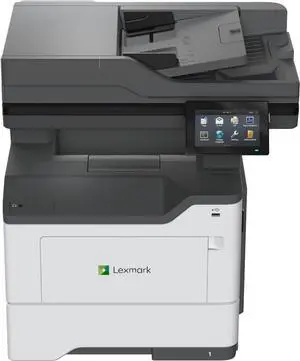 Lexmark MX532adwe 38S0820 Monochrome Duplex Laser Printer - Black, White, Gray - 4.3 Inches - 46ppm - 1200dpi - Color Touchscreen Display - Ethernet / USB 2.0 / Wi-Fi - Print/Copy/Scan/Fax