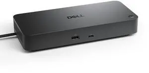 Dell Pro ( 210-BRPX) WD25 Dock Docking Station - Black - 4 x USB-A / 2 x USB-C / 2 x Displayport 1.4 / 1x HDMI - 100 Watts Power Delivery