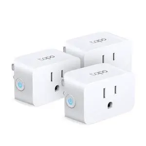 Tp-link TP15 TP15-3PACK Mini Smart Wi-Fi Plug - White - UL94-V0 Flame-Retardant PC - IEEE 802.11 b/g/n, Bluetooth (For Setup Only) - 2.4 GHz - AC 100-125 Volts - 50/60 Hertz