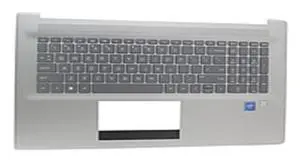 HP N39378-001 Palmrest Top Cover NSV FPR With Keyboard - Silver - US Layout