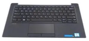 Dell 67RJD Keyboard And Touchpad Palmrest Assembly - Black - 82-Keys - US-English - Backlit - Smart Card Reader