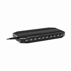 Tripp Lite U280-010-ST USB Charging Station Hub - Black - 10-port