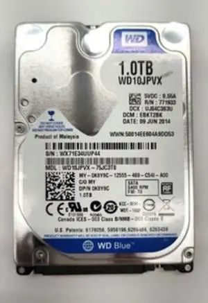 K8Y8C 1TB 5400RPM SATA 2.5Inch Dell Hard Drive