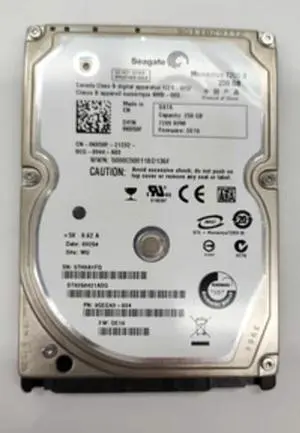 K850F 250GB 7200RPM SATA 2.5Inch Dell Hard Drive