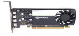 NVIDIA Quadro (Dell 4FKFP) T1000 Graphics Card - 4GB GDDR6 128-bit PCI-e 3.0 X16 - Full-height Bracket - 4x Mini-DisplayPort