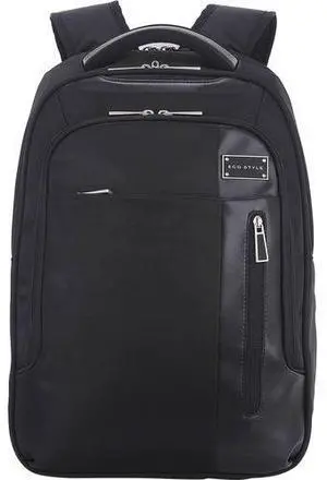 ECO STYLE Tech Exec Carrying Case (Backpack) for 15" to 15.6" Notebook - Checkpoint Friendly - Shoulder Strap ECO STYLE Tech Exec Carrying Case (Backpack) for 15" to 15.6" Notebook - Checkpoint Friendly - Shoulder Strap