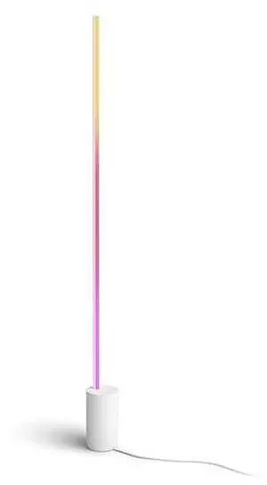 Philips 573709 Hue Gradient Signe Floor Lamp - 29 Watts - Multicolor Light - 2550 Lumens - Dimmable - White Philips 573709 Hue Gradient Signe Floor Lamp - 29 Watts - Multicolor Light - 2550 Lumens - Dimmable - White