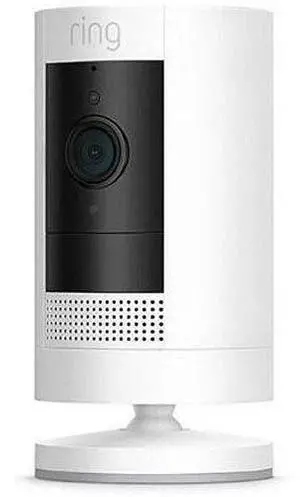 Ring B07Q6ZZFLS Stick Up Cam Wire-Free Security Camera - Battery Powered - 1080p - Night Vision - Wi-Fi - Indoor and Outdoor - White Ring B07Q6ZZFLS Stick Up Cam Wire-Free Security Camera - Battery Powered - 1080p - Night Vision - Wi-Fi - Indoor and Outdoor - White