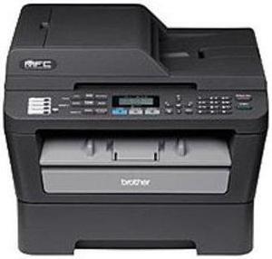 Brother MFC-7460DN Laser All-in-One Printer - Monochrome - 27 ppm - Up to 2400 x 600 dpi (Printing) - USB 2.0 - AC 120V