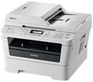 Brother MFC-7360N Multifunction Printer - B/W, Laser - 24 ppm - 2400 x 600 dpi - 250 Sheets - AC 120V - Hi-Speed USB, 10/100 Base-TX