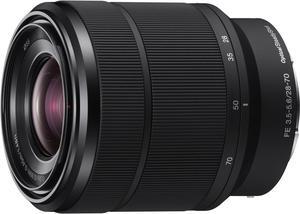 Sony - 28 mm to 70 mm - f/3.5 - 5.6 - Zoom Lens for Sony E - Designed for Camera - 55 mm Attachment - 0.19x Magnification - 2.5x Optical Zoom - Optical IS - 2.9"Diameter