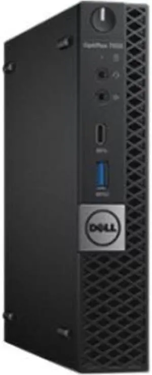 Dell OptiPlex 7050 Desktop Computer - Core i5 i5-7500T - 8 GB RAM - 256 GB SSD - Micro PC - Windows 10 Pro 64-bit - English Keyboard - Wireless LAN - Bluetooth