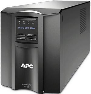 APC SMT1000C Smart-UPS 1000VA LCD UPS with SmartConnect Remote Monitoring - 700 Watts - 680-Joule Surge - Black
