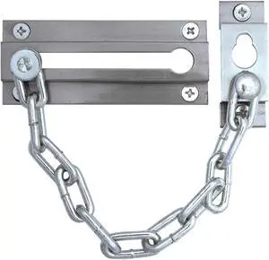 Ultra Chrome Finish Chain Door Guard  29012