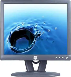 Dell E172FPT 1280 x 1024 Resolution 17" LCD Flat Panel Computer Monitor Display